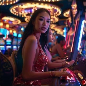 buffalogold အွန်လိုင်း ကတ်ဂိမ်းများတွင် Myanmar ကစားသူများ Baccarat နှင့် Poker ကစားနေသောမြင်ကွင်း